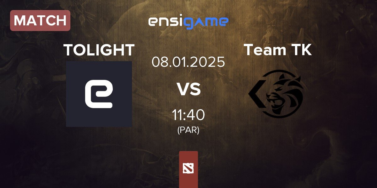 Match TOLIGHT vs Team TK | 08.01