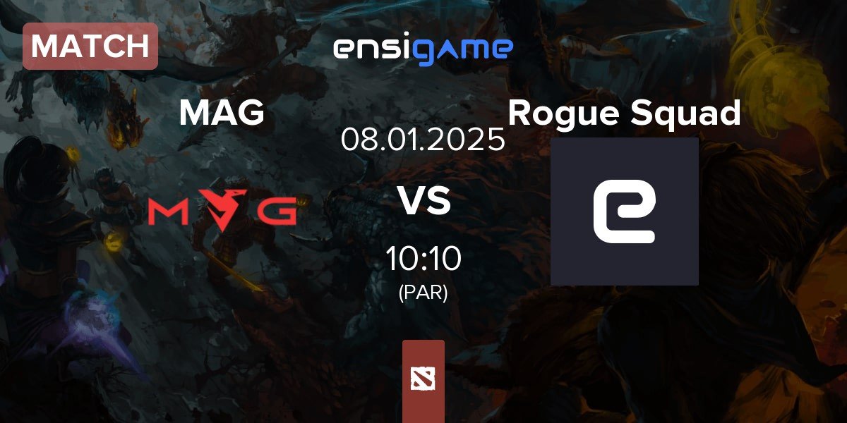 Match Myth Avenue Gaming MAG vs Rogue Squad | 08.01