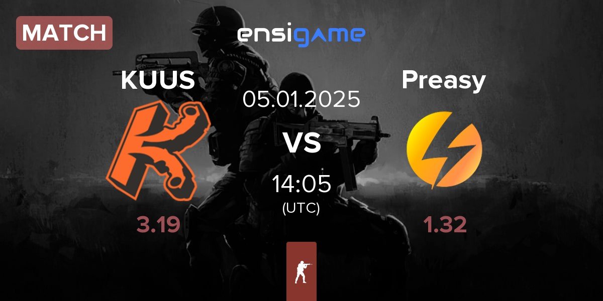 Match KUUSAMO.gg KUUS vs Preasy Esport Preasy | 05.01