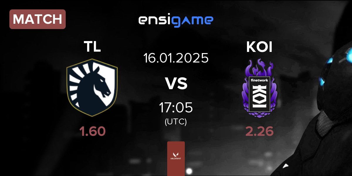 Match Team Liquid TL vs KOI | 16.01