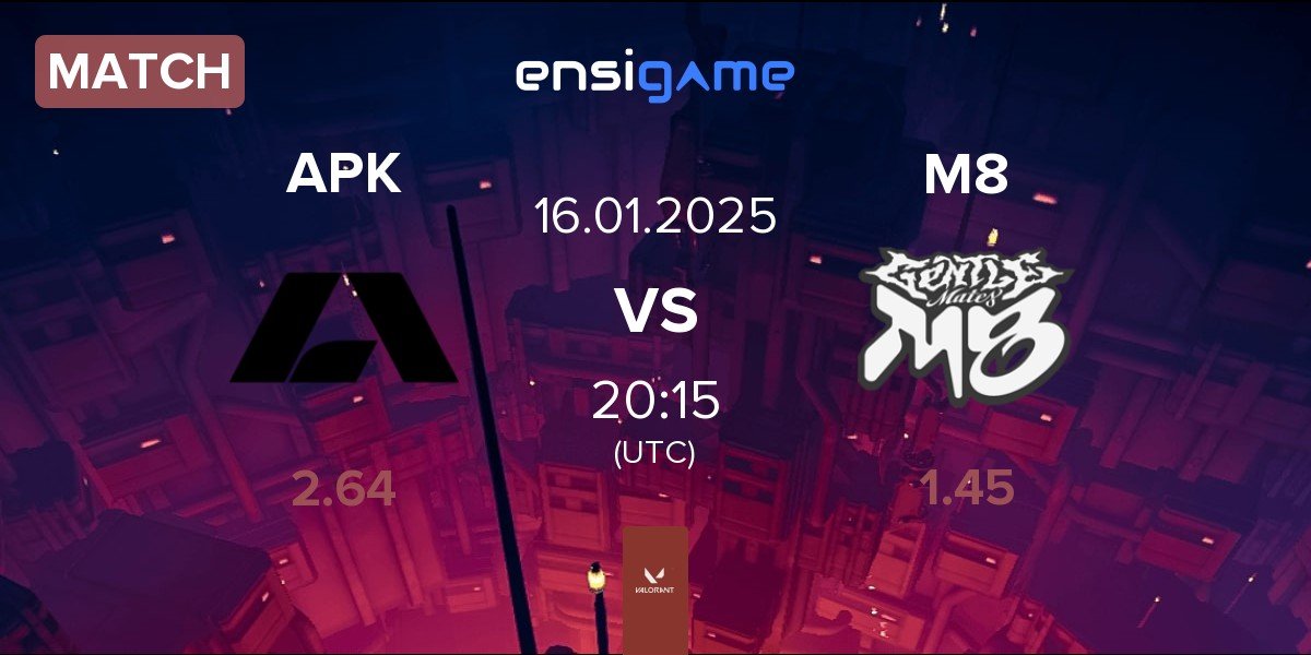 Match Apeks APK vs Gentle Mates M8 | 16.01