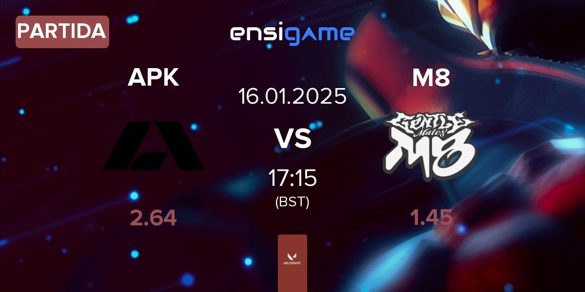 Partida Apeks APK vs Gentle Mates M8 | 16.01