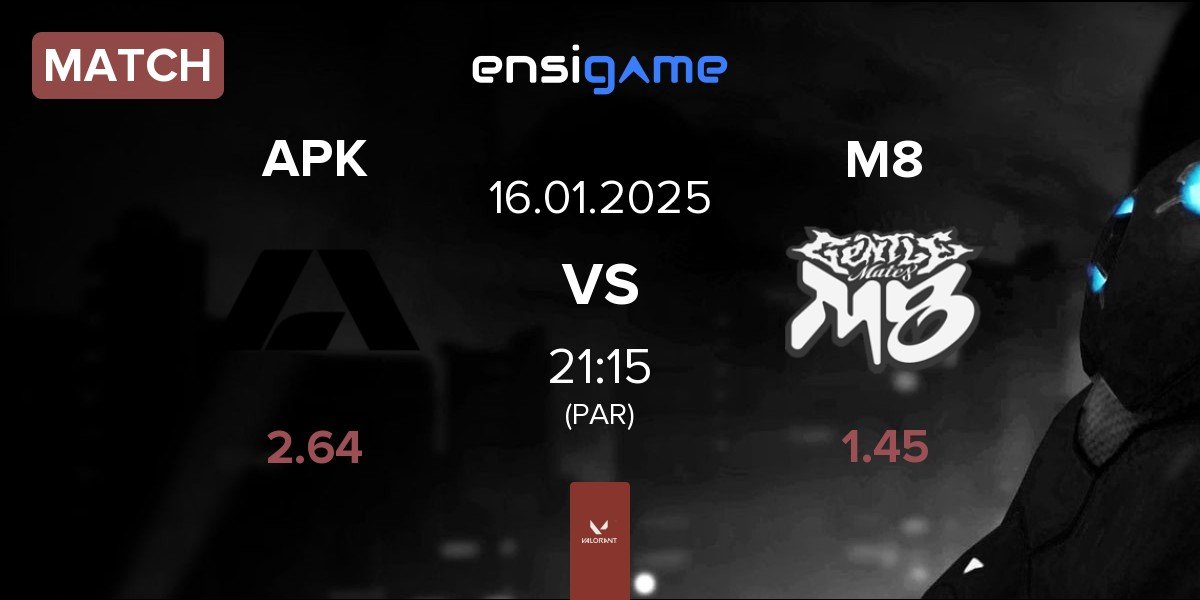 Match Apeks APK vs Gentle Mates M8 | 16.01