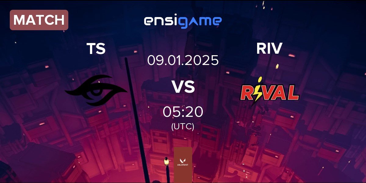 Match Team Secret TS vs RIVAL RIV | 09.01