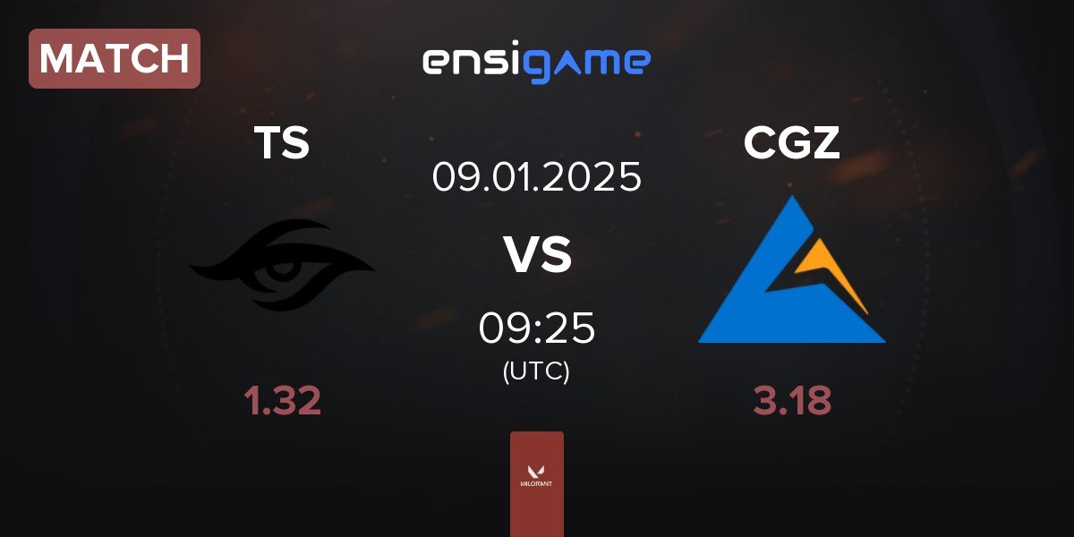 Match Team Secret TS vs Crest Gaming Zst CGZ | 09.01