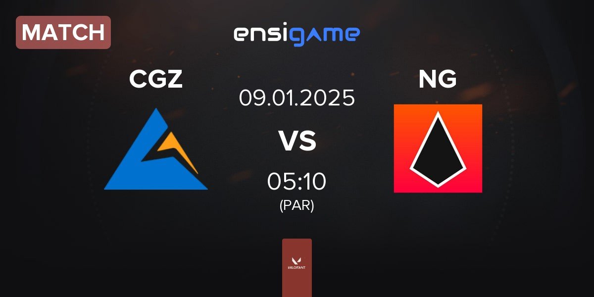 Match Crest Gaming Zst CGZ vs Next Gen NG | 09.01