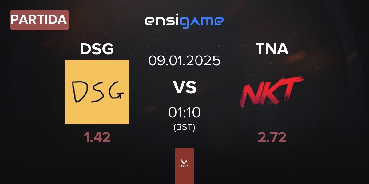 Partida Disguised DSG vs Team NKT Academy NKT.A | 09.01