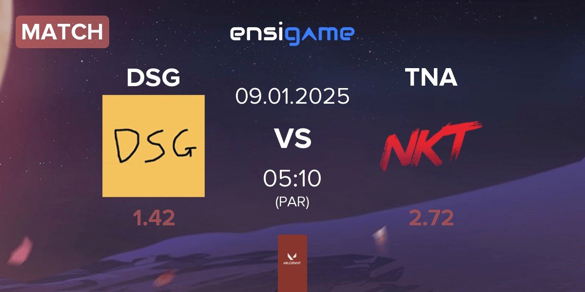 Match Disguised DSG vs Team NKT Academy NKT.A | 09.01