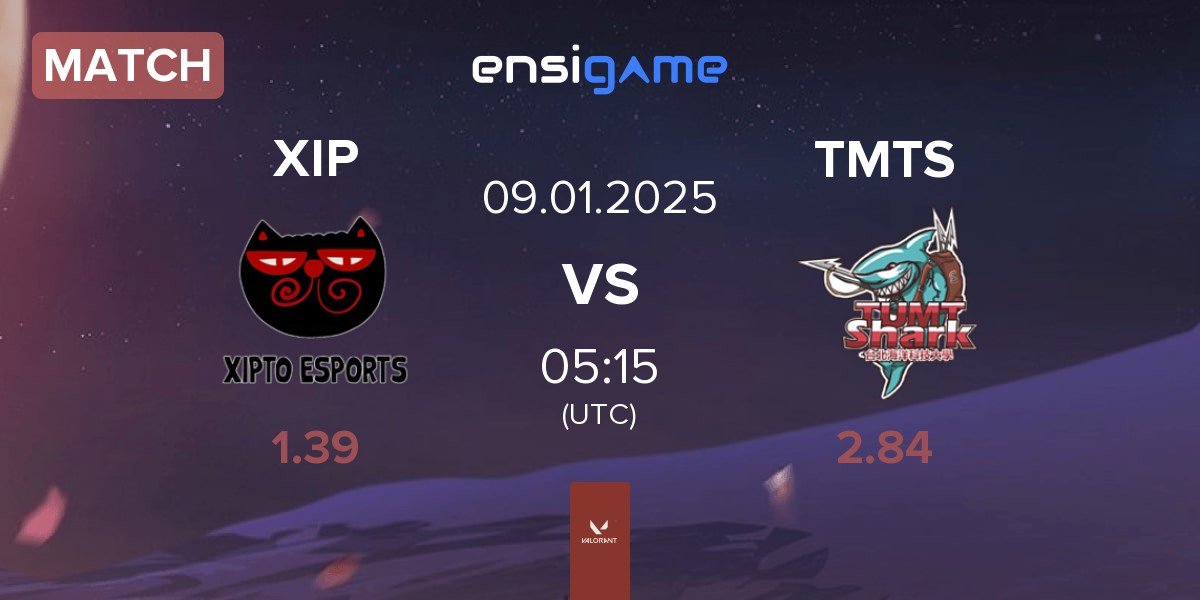 Match Xipto Esports XIP vs TUMT Shark TMTS | 09.01