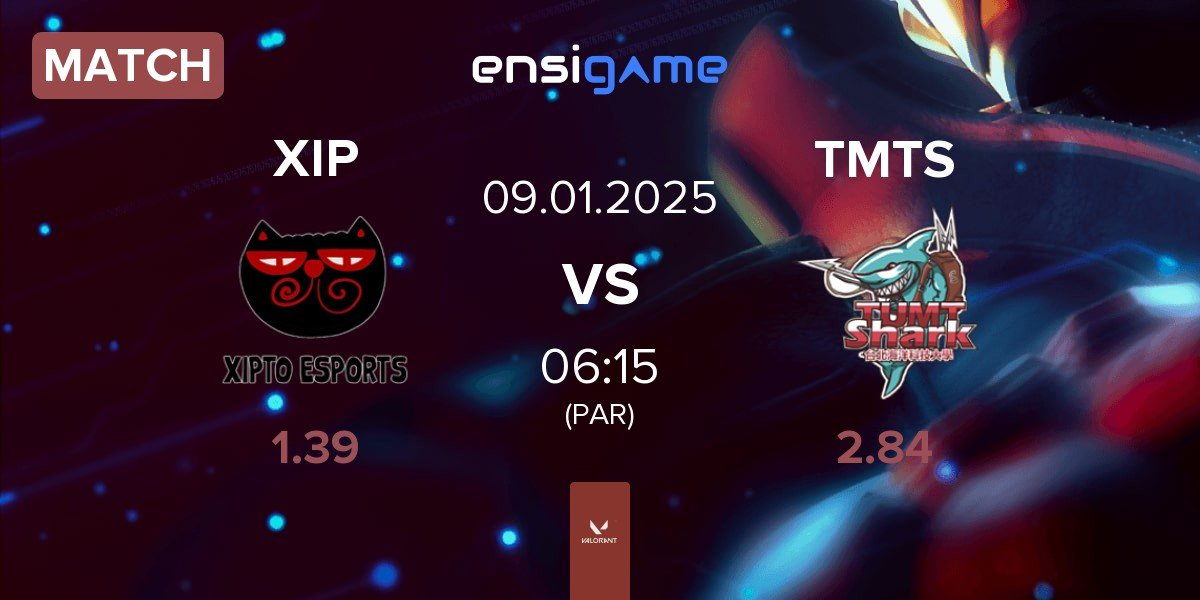 Match Xipto Esports XIP vs TUMT Shark TMTS | 09.01