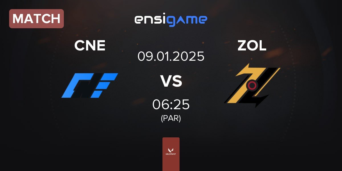 Match CNEsports CNE vs ZOL Esports ZOL | 09.01