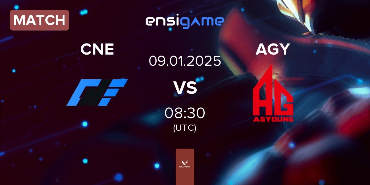 Match CNEsports CNE vs All Gamers Young AGY | 09.01