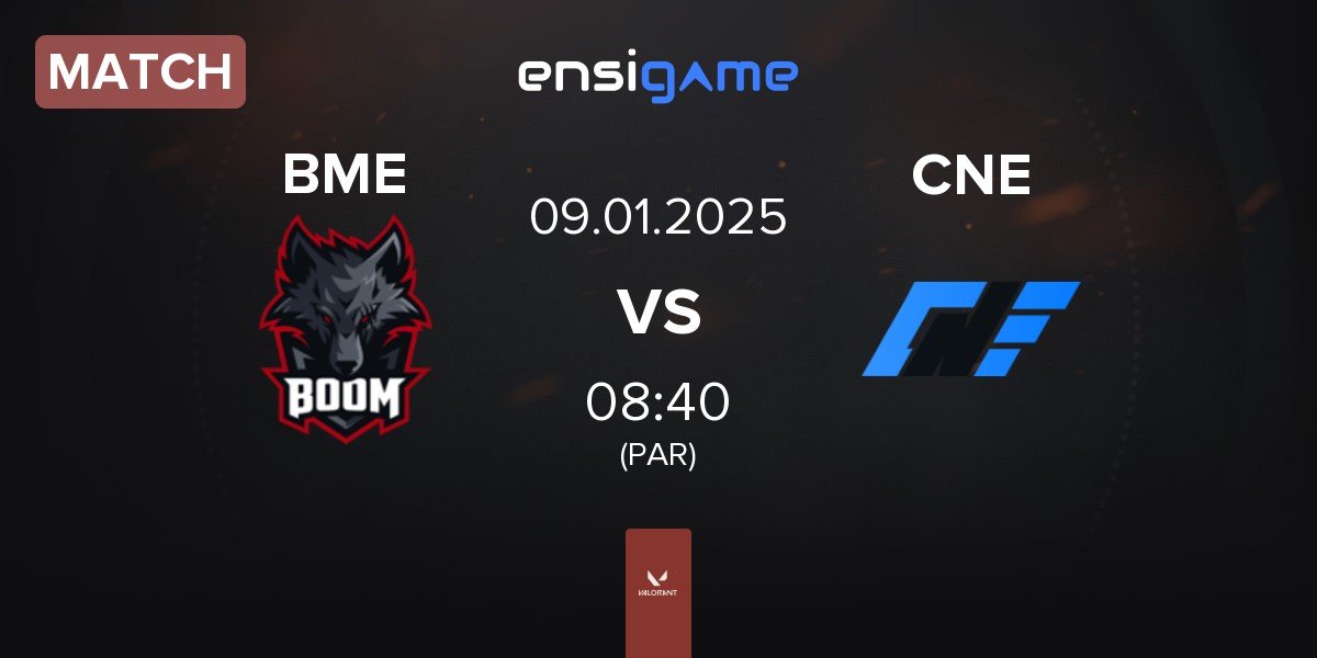 Match BOOM Esports BME vs CNEsports CNE | 09.01