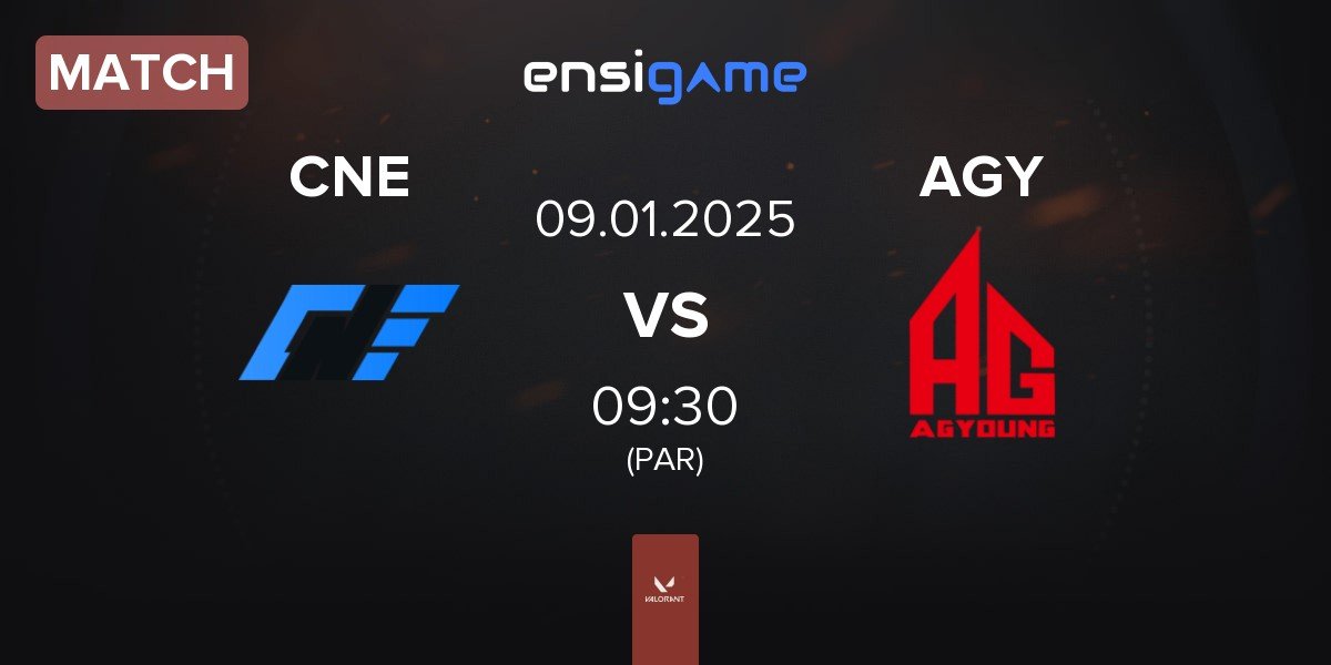 Match CNEsports CNE vs All Gamers Young AGY | 09.01