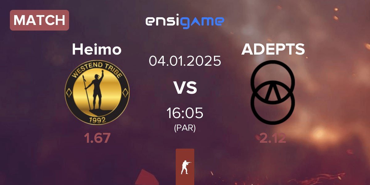 Match Heimo Esports Heimo vs ADEPTS | 04.01