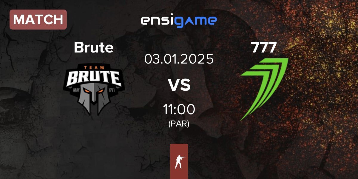 Match Brute vs 777 Esports 777 | 03.01