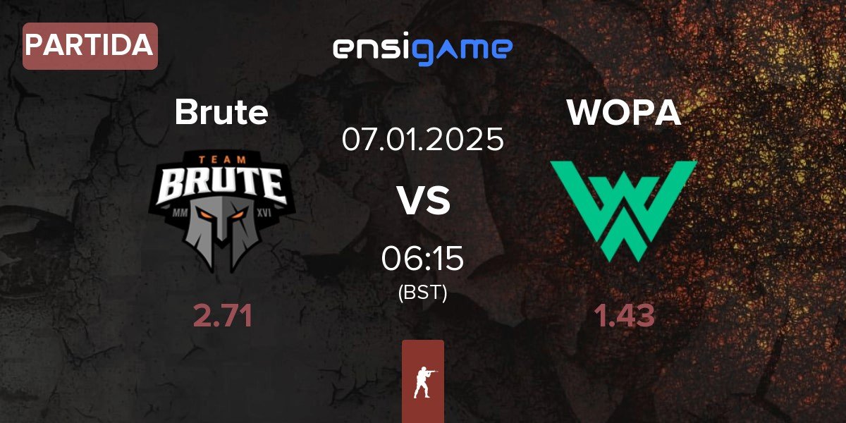 Partida Brute vs WOPA Esport WOPA | 07.01