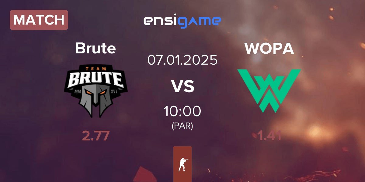 Match Brute vs WOPA Esport WOPA | 07.01