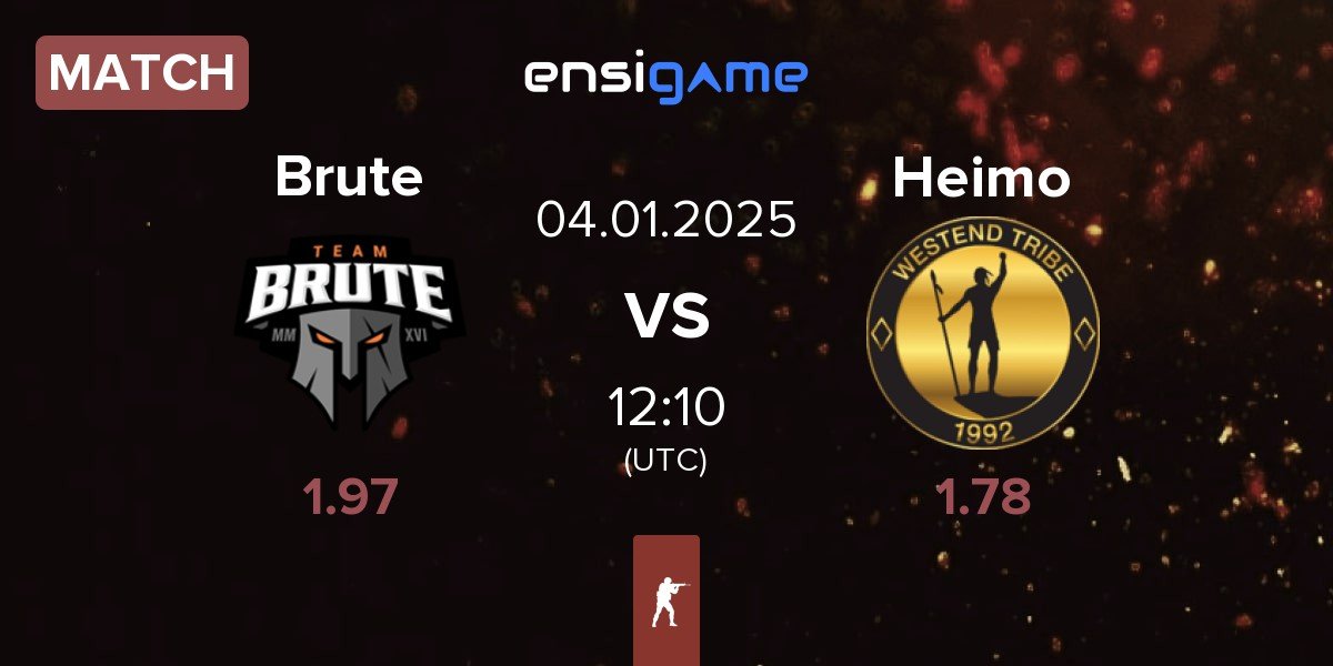 Match Brute vs Heimo Esports Heimo | 04.01