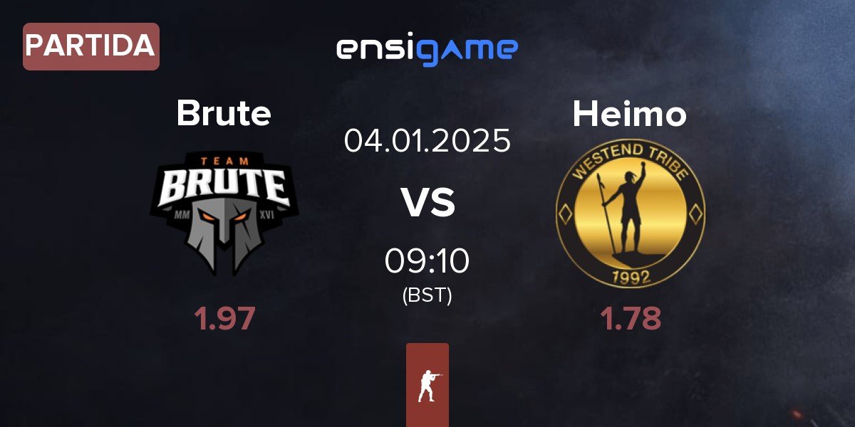 Partida Brute vs Heimo Esports Heimo | 04.01