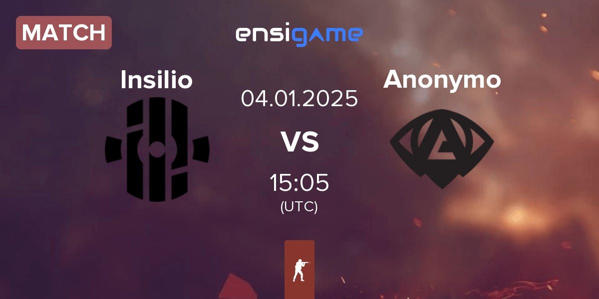 Match Insilio vs Anonymo Esports Anonymo | 04.01