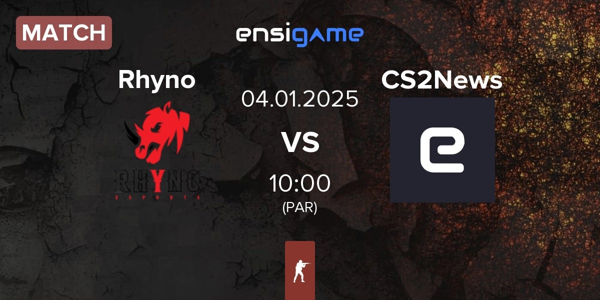 Match Rhyno Esports Rhyno vs CS2News | 04.01