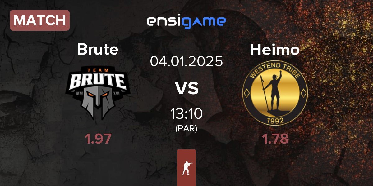 Match Brute vs Heimo Esports Heimo | 04.01