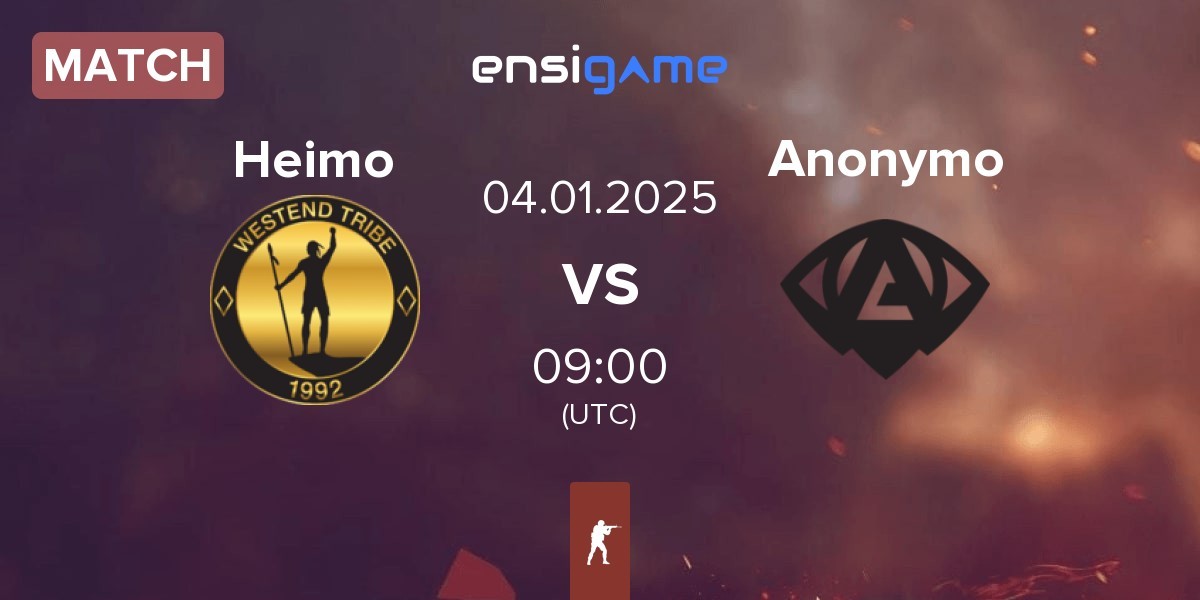 Match Heimo Esports Heimo vs Anonymo Esports Anonymo | 04.01