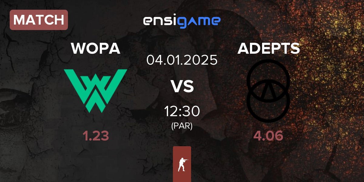 Match WOPA Esport WOPA vs ADEPTS | 04.01