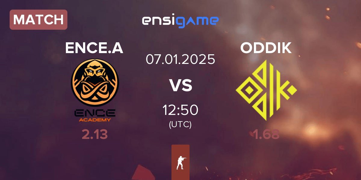 Match ENCE Academy ENCE.A vs ODDIK | 07.01