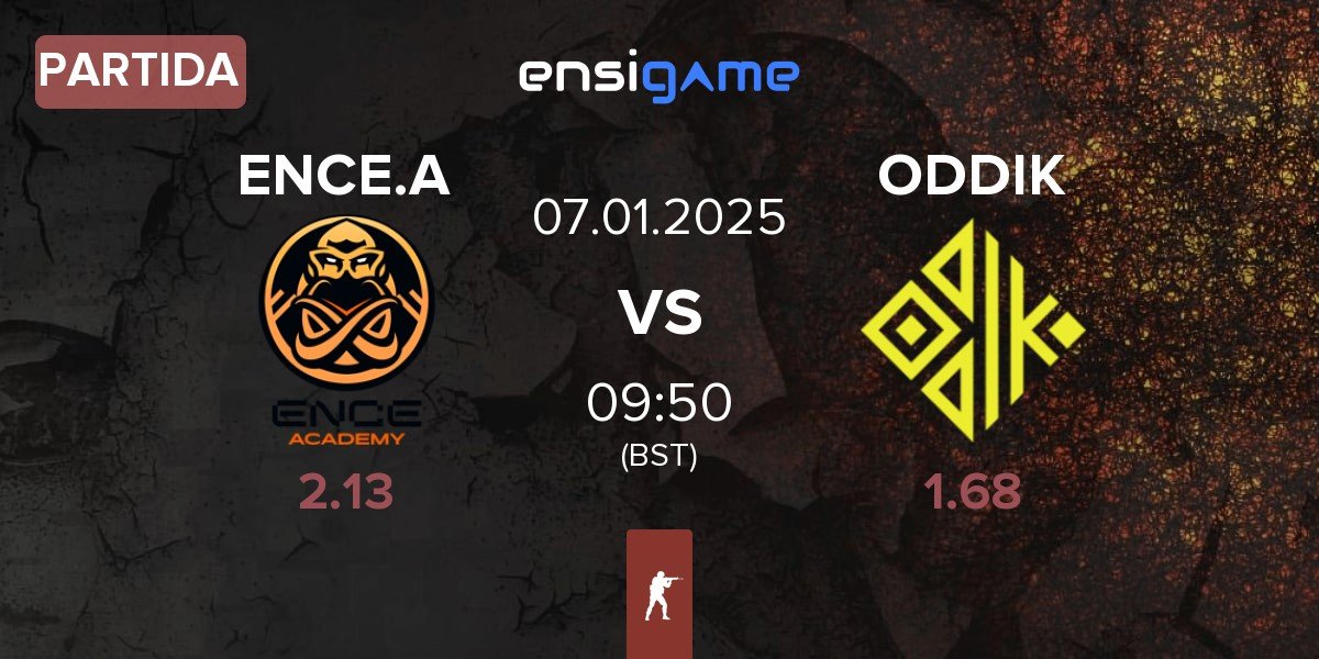 Partida ENCE Academy ENCE.A vs ODDIK | 07.01