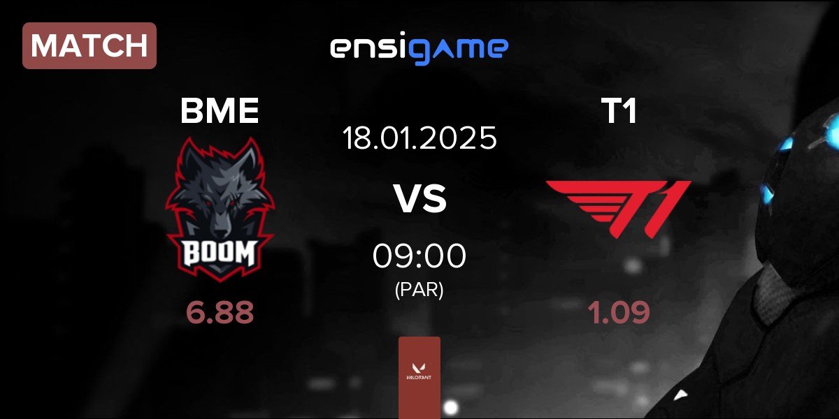 Match BOOM Esports BME vs T1 | 18.01