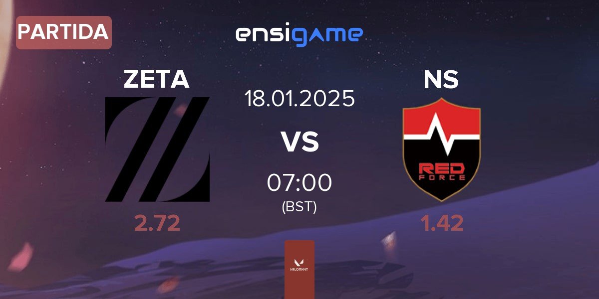 Partida ZETA DIVISION ZETA vs Nongshim RedForce NS | 18.01