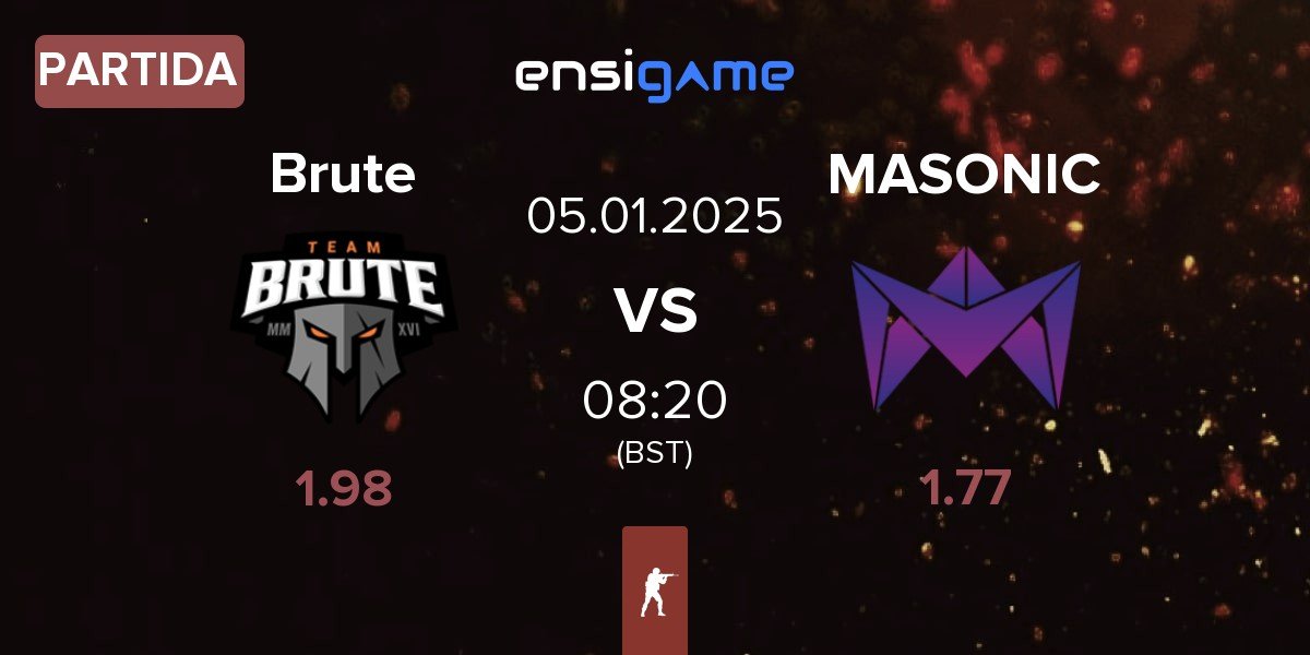 Partida Brute vs MASONIC | 05.01