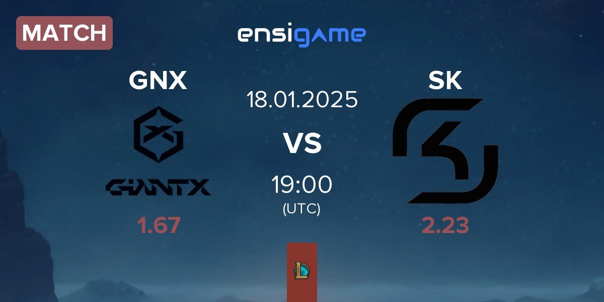 Match GIANTX GNX vs SK Gaming SK | 18.01