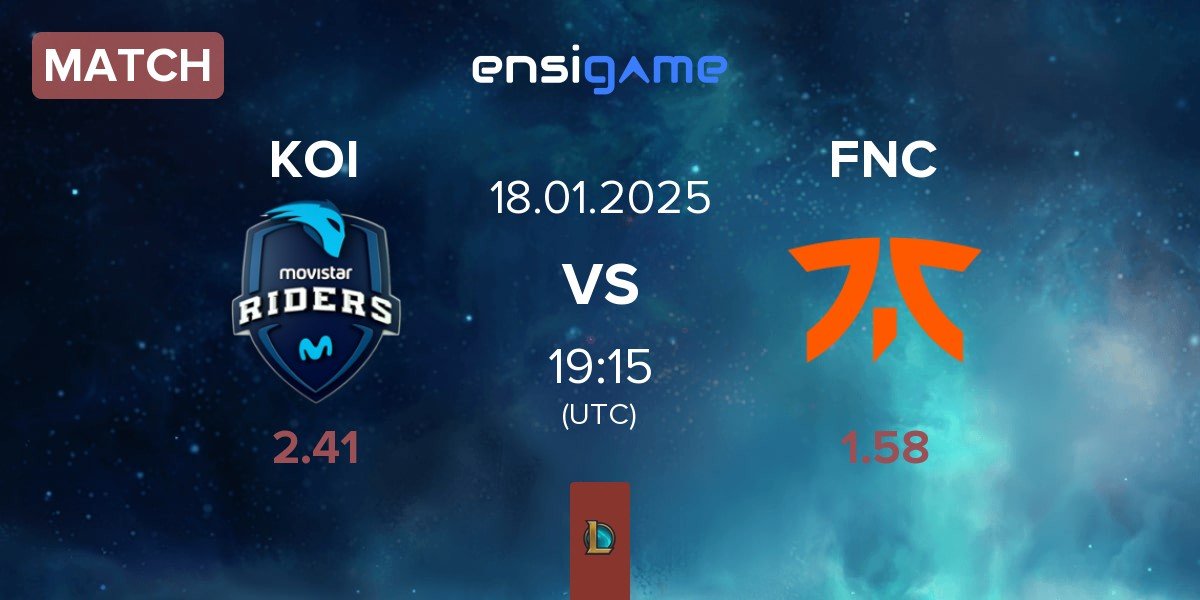 Match Movistar KOI KOI vs Fnatic FNC | 18.01