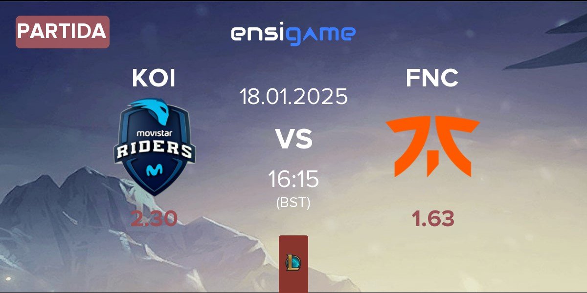 Partida Movistar KOI KOI vs Fnatic FNC | 18.01