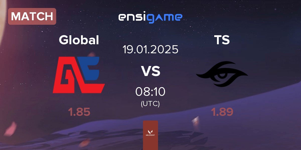 Match Global Esports Global vs Team Secret TS | 19.01