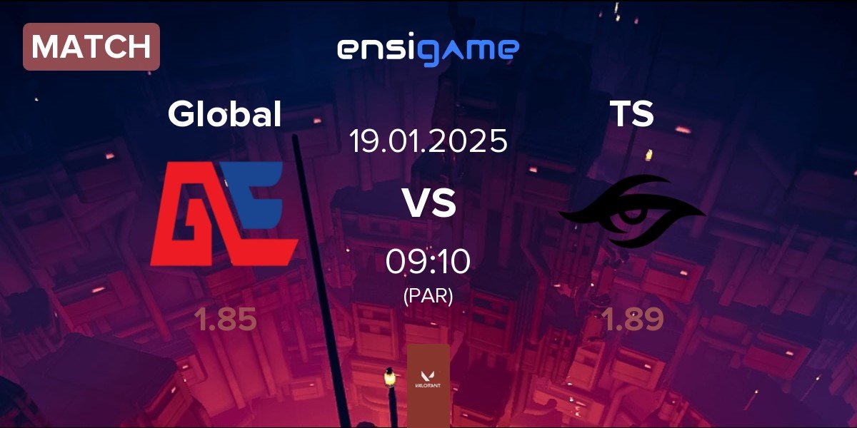 Match Global Esports Global vs Team Secret TS | 19.01