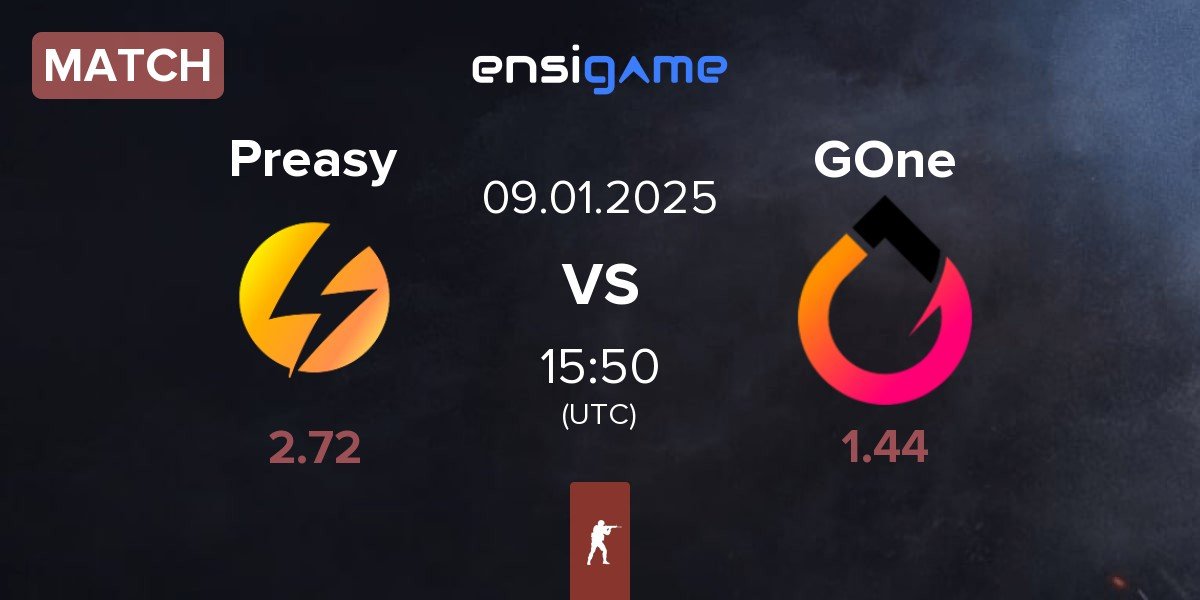 Match Preasy Esport Preasy vs GenOne GOne | 09.01