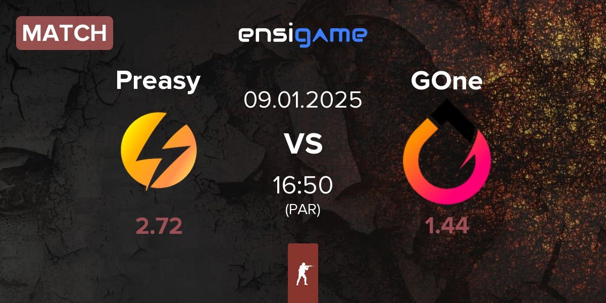 Match Preasy Esport Preasy vs GenOne GOne | 09.01