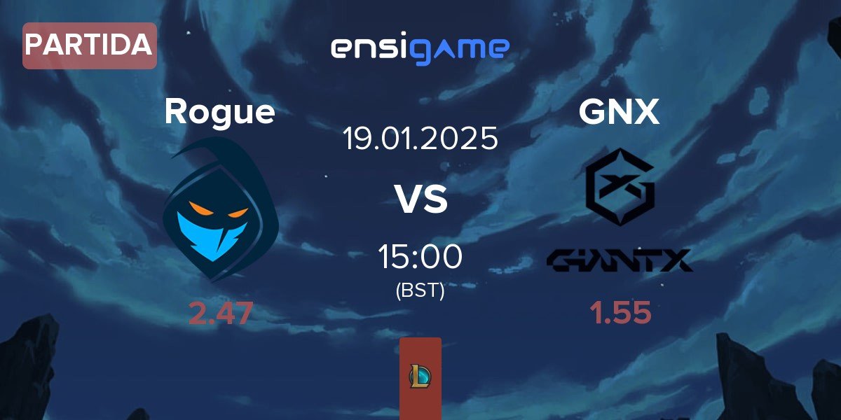 Partida Rogue vs GIANTX GNX | 19.01