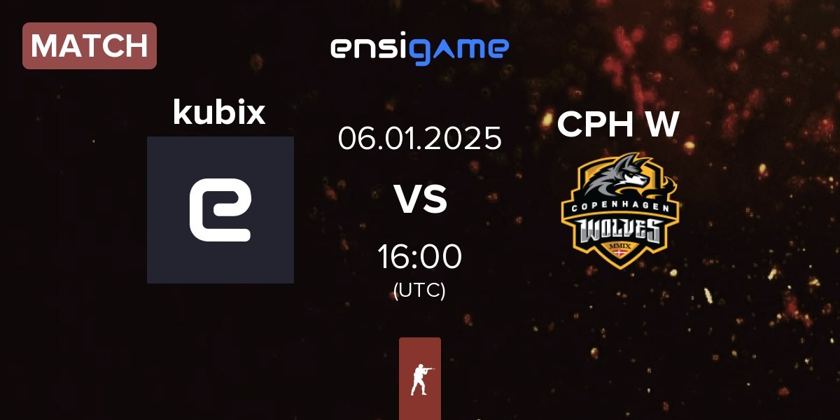 Match kubix vs Copenhagen Wolves CPH W | 06.01