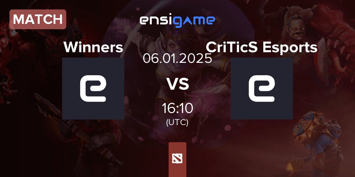 Match Winners vs CriTicS Esports | 06.01