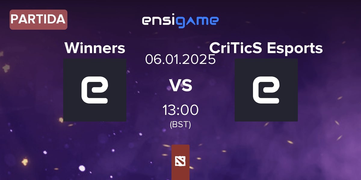 Partida Winners vs CriTicS Esports | 06.01