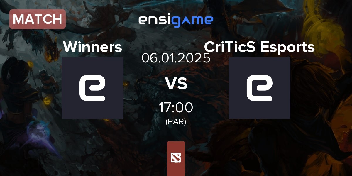 Match Winners vs CriTicS Esports | 06.01