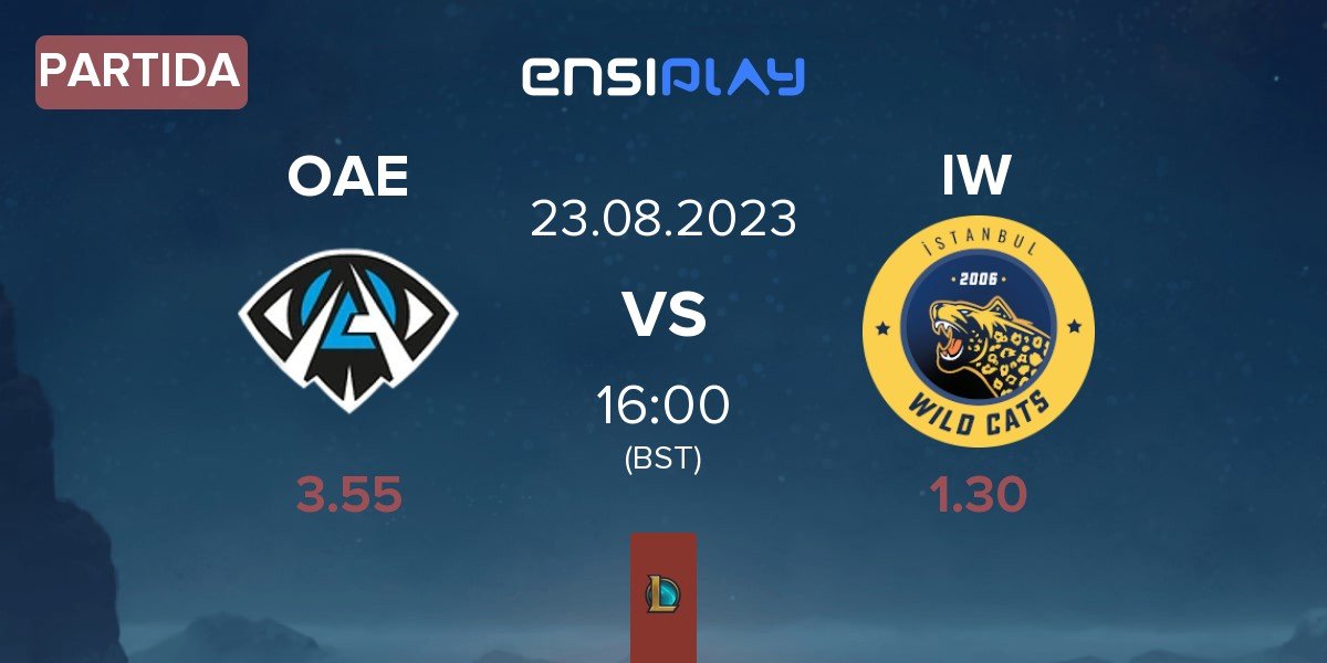 Partida Orbit Anonymo OAE vs Istanbul Wildcats IW | 23.08