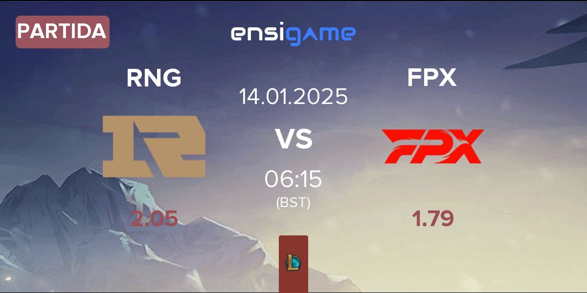 Partida Royal Never Give Up RNG vs FunPlus Phoenix FPX | 14.01