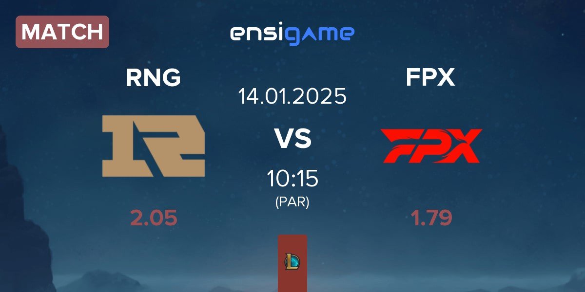 Match Royal Never Give Up RNG vs FunPlus Phoenix FPX | 14.01