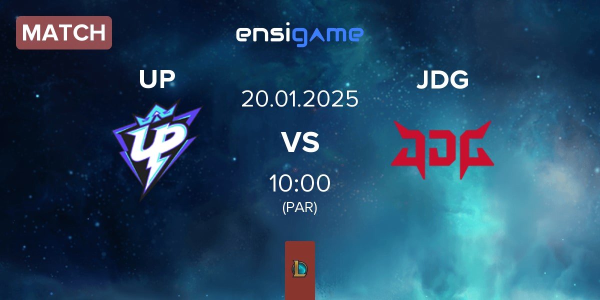 Match Ultra Prime UP vs JD Gaming JDG | 20.01